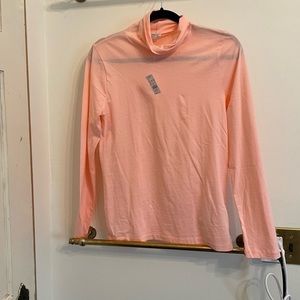 Brand New with Tags JCrew Petal Pink Turtleneck